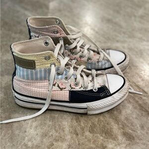 Converse Kids Patchwork High-Top Sneakers - Multicolor